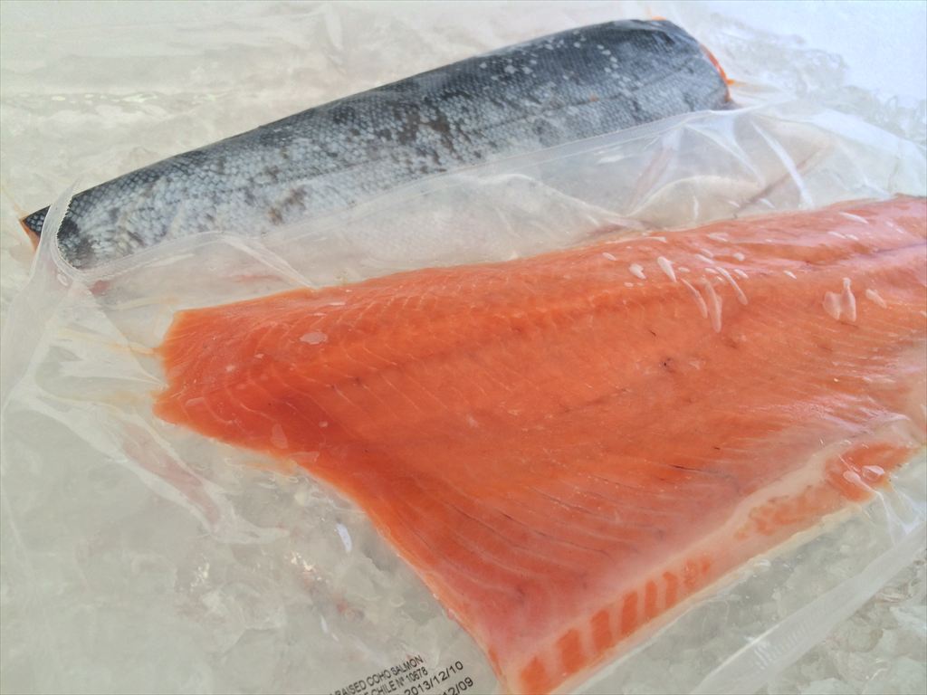 銀鮭トリムC (チリ産) 冷凍 生 | 日本卸売市場